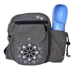 Gassi-Tasche Konstanz Mandala Rain (304) mit Flaschenhalter