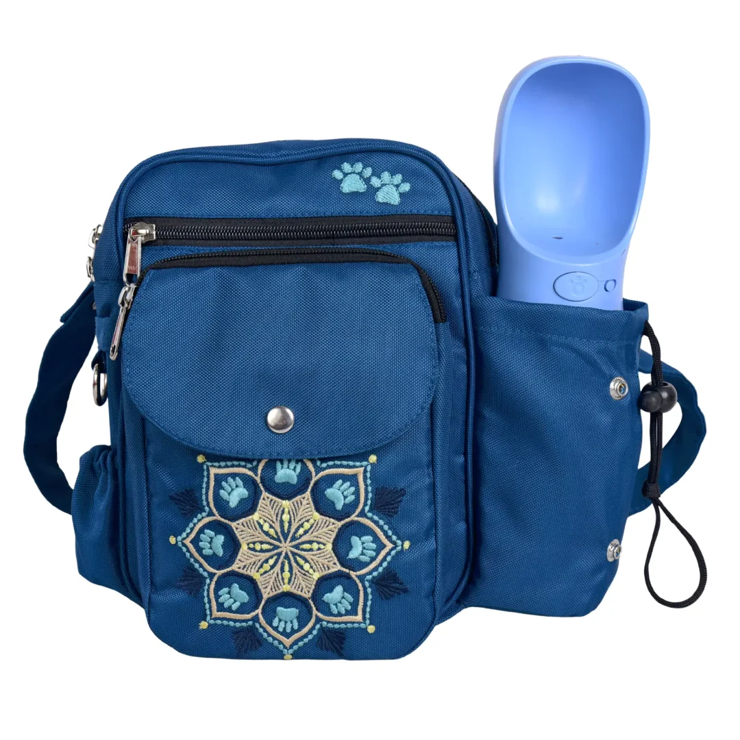 Gassi-Tasche Konstanz Mandala Rain (306) mit Flaschenhalter