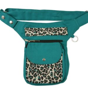 stylische Gassitasche SUPER Hannover (1003) mit Leopardenmuster