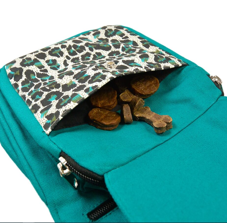 stylische Gassitasche SUPER Hannover (1003) mit Leopardenmuster – Bild 5