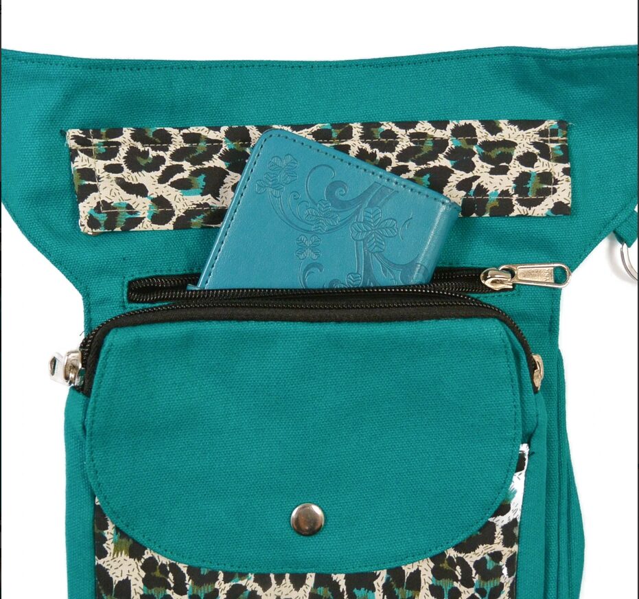 stylische Gassitasche SUPER Hannover (1003) mit Leopardenmuster – Bild 3