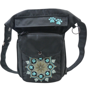 Wasserabweisende Profi Gassi-Tasche SUPERHANNOVER (Mandala 338)