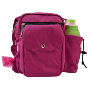 wetterfeste Gassi-Tasche Konstanz Rain (71011) mit Flaschenhalter und Gurtverlängerung